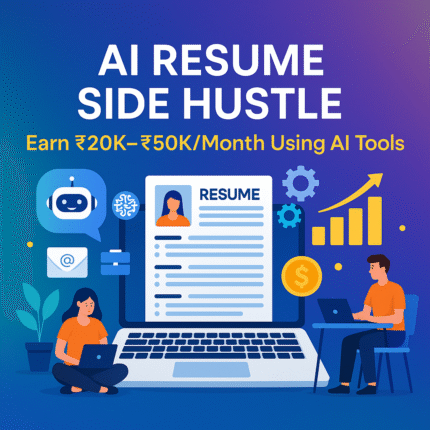AI Resume Side Hustle: Earn ₹20K–₹50K/Month Using AI Tools